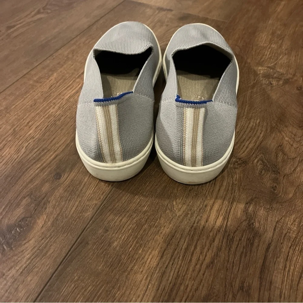Rothys The Sneaker Womens Size 8.5 Classic Gray Great Condition